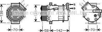 Ava Quality Cooling OL K465 - Kompresor, klima-Uređaj www.molydon.hr