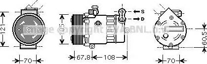 Ava Quality Cooling OL K477 - Kompresor, klima-Uređaj www.molydon.hr