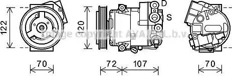 Ava Quality Cooling OLK595 - Kompresor, klima-Uređaj www.molydon.hr