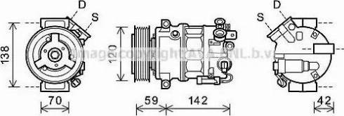 Ava Quality Cooling OLK576 - Kompresor, klima-Uređaj www.molydon.hr