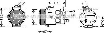 Ava Quality Cooling OL K319 - Kompresor, klima-Uređaj www.molydon.hr