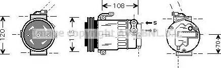 Ava Quality Cooling OL K312 - Kompresor, klima-Uređaj www.molydon.hr