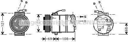 Ava Quality Cooling OL K373 - Kompresor, klima-Uređaj www.molydon.hr