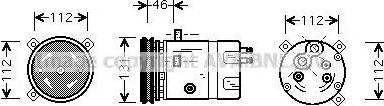 Ava Quality Cooling OL K278 - Kompresor, klima-Uređaj www.molydon.hr