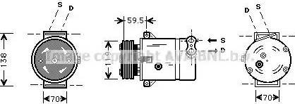 Ava Quality Cooling OL K273 - Kompresor, klima-Uređaj www.molydon.hr