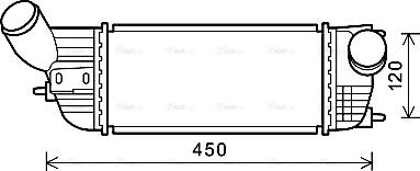 Ava Quality Cooling PE4362 - Intercooler, hladnjak www.molydon.hr