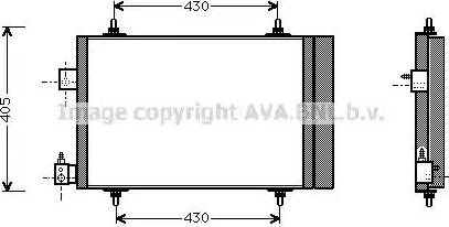 Ava Quality Cooling PE 5193 - Kondenzator, klima-Uređaj www.molydon.hr