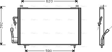 Ava Quality Cooling PE 5182 - Kondenzator, klima-Uređaj www.molydon.hr