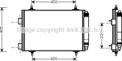 Ava Quality Cooling PE5215D - Kondenzator, klima-Uređaj www.molydon.hr