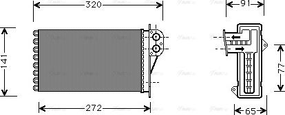 Ava Quality Cooling PE 6199 - Izmjenjivač topline, grijanje unutrasnjeg prostora www.molydon.hr