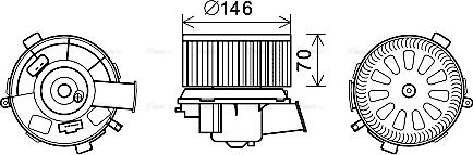 Ava Quality Cooling PE8378 - Ventilator kabine/unutrasnjeg prostora www.molydon.hr