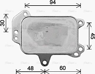 Ava Quality Cooling PE3424 - Uljni hladnjak, ulje za motor www.molydon.hr