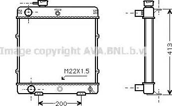 Ava Quality Cooling PE 2058 - Hladnjak, hladjenje motora www.molydon.hr