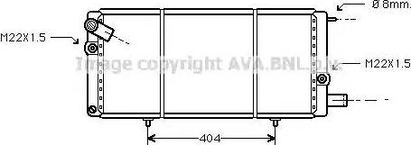 Ava Quality Cooling PE 2085 - Hladnjak, hladjenje motora www.molydon.hr