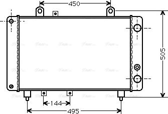 Ava Quality Cooling PE 2081 - Hladnjak, hladjenje motora www.molydon.hr