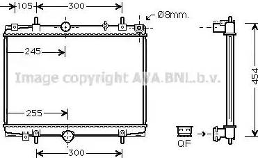 Ava Quality Cooling PE 2198 - Hladnjak, hladjenje motora www.molydon.hr