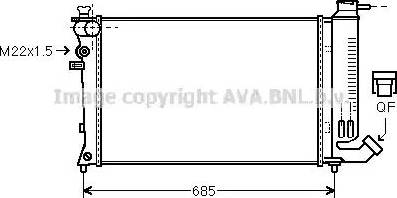 Ava Quality Cooling PE 2141 - Hladnjak, hladjenje motora www.molydon.hr