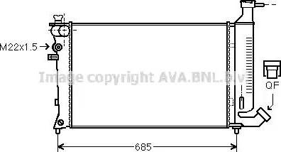 Ava Quality Cooling PE 2148 - Hladnjak, hladjenje motora www.molydon.hr