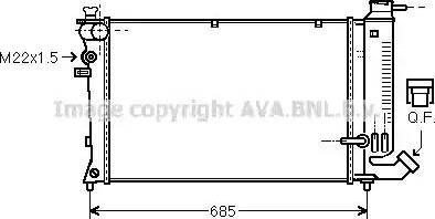 Ava Quality Cooling PE 2142 - Hladnjak, hladjenje motora www.molydon.hr