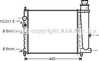 Ava Quality Cooling PE 2116 - Hladnjak, hladjenje motora www.molydon.hr