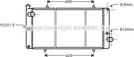 Ava Quality Cooling PE 2111 - Hladnjak, hladjenje motora www.molydon.hr