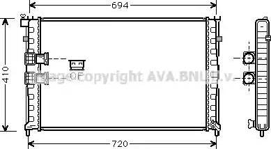 Ava Quality Cooling PE 2185 - Hladnjak, hladjenje motora www.molydon.hr