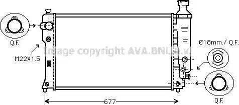 Ava Quality Cooling PE 2135 - Hladnjak, hladjenje motora www.molydon.hr