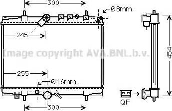 Ava Quality Cooling PE 2217 - Hladnjak, hladjenje motora www.molydon.hr