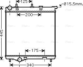 Ava Quality Cooling PE 2288 - Hladnjak, hladjenje motora www.molydon.hr