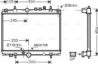 Ava Quality Cooling PE 2235 - Hladnjak, hladjenje motora www.molydon.hr