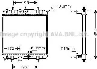 Ava Quality Cooling PE 2224 - Hladnjak, hladjenje motora www.molydon.hr