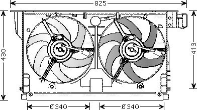 Ava Quality Cooling PE 7519 - Ventilator, hladjenje motora www.molydon.hr