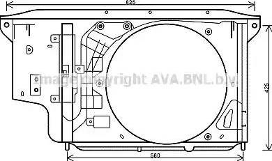 Ava Quality Cooling PE 7521 - Poklopac ventilatora www.molydon.hr