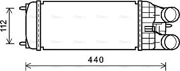 Ava Quality Cooling PEA4361 - Intercooler, hladnjak www.molydon.hr