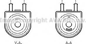 Ava Quality Cooling PEA3285 - Uljni hladnjak, ulje za motor www.molydon.hr