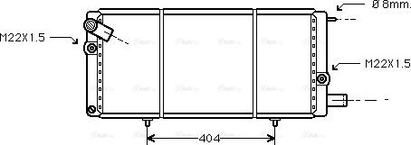 Ava Quality Cooling PEA2085 - Hladnjak, hladjenje motora www.molydon.hr