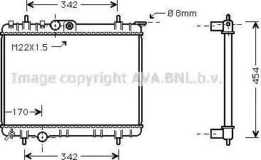 Ava Quality Cooling PEA2190 - Hladnjak, hladjenje motora www.molydon.hr