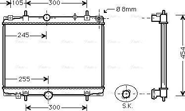 Ava Quality Cooling PEA2198 - Hladnjak, hladjenje motora www.molydon.hr