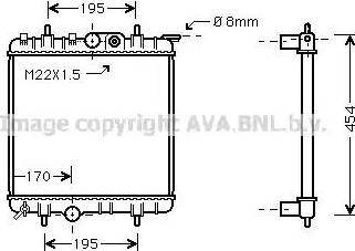 Ava Quality Cooling PEA2188 - Hladnjak, hladjenje motora www.molydon.hr