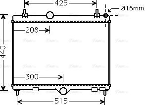 Ava Quality Cooling PEA2358 - Hladnjak, hladjenje motora www.molydon.hr