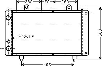 Ava Quality Cooling PEA2319 - Hladnjak, hladjenje motora www.molydon.hr