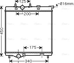 Ava Quality Cooling PEA2298 - Hladnjak, hladjenje motora www.molydon.hr