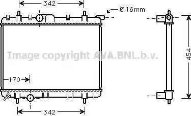 Ava Quality Cooling PEA2246 - Hladnjak, hladjenje motora www.molydon.hr