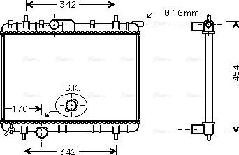 Ava Quality Cooling PEA2247 - Hladnjak, hladjenje motora www.molydon.hr