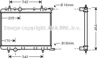 Ava Quality Cooling PEA2251 - Hladnjak, hladjenje motora www.molydon.hr