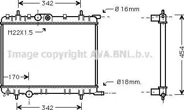 Ava Quality Cooling PEA2253 - Hladnjak, hladjenje motora www.molydon.hr