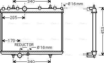 Ava Quality Cooling PEA2266 - Hladnjak, hladjenje motora www.molydon.hr