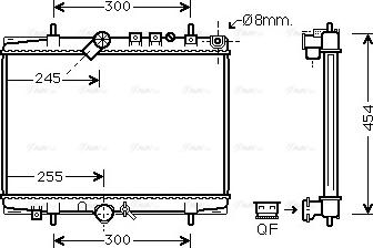 Ava Quality Cooling PEA2202 - Hladnjak, hladjenje motora www.molydon.hr