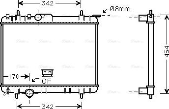 Ava Quality Cooling PEA2210 - Hladnjak, hladjenje motora www.molydon.hr