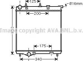 Ava Quality Cooling PEA2288 - Hladnjak, hladjenje motora www.molydon.hr